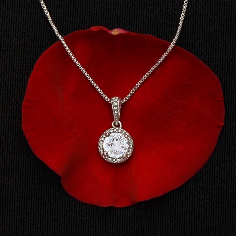 "North Star" Pendant Necklace - White Gold
