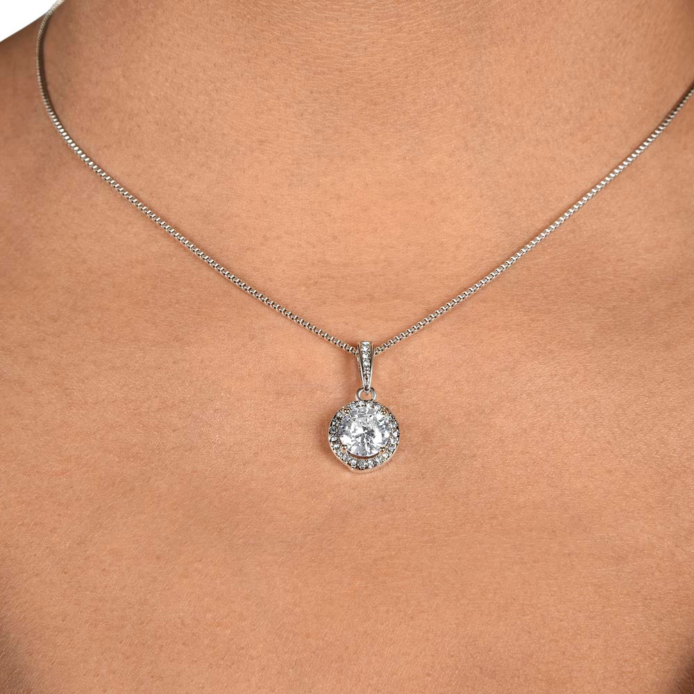 "Butterfly Hope" Necklace - White Gold