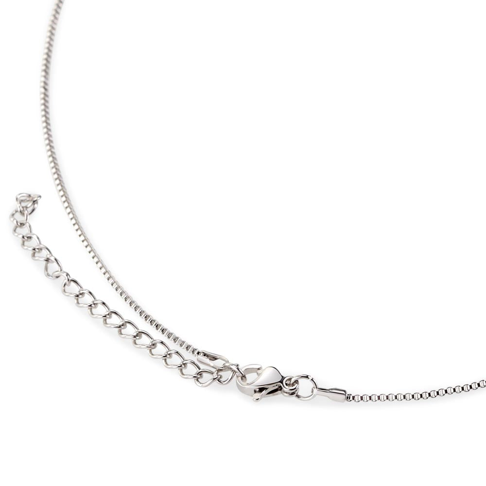 “Gratitude Fills My Heart” Necklace - White Gold