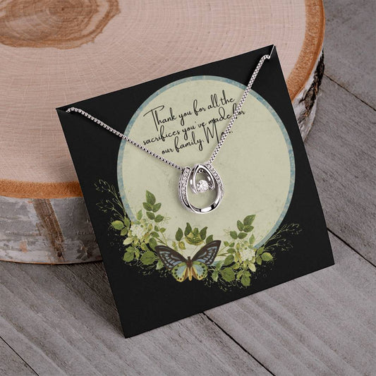 "Selfless Love" Necklace - White Gold