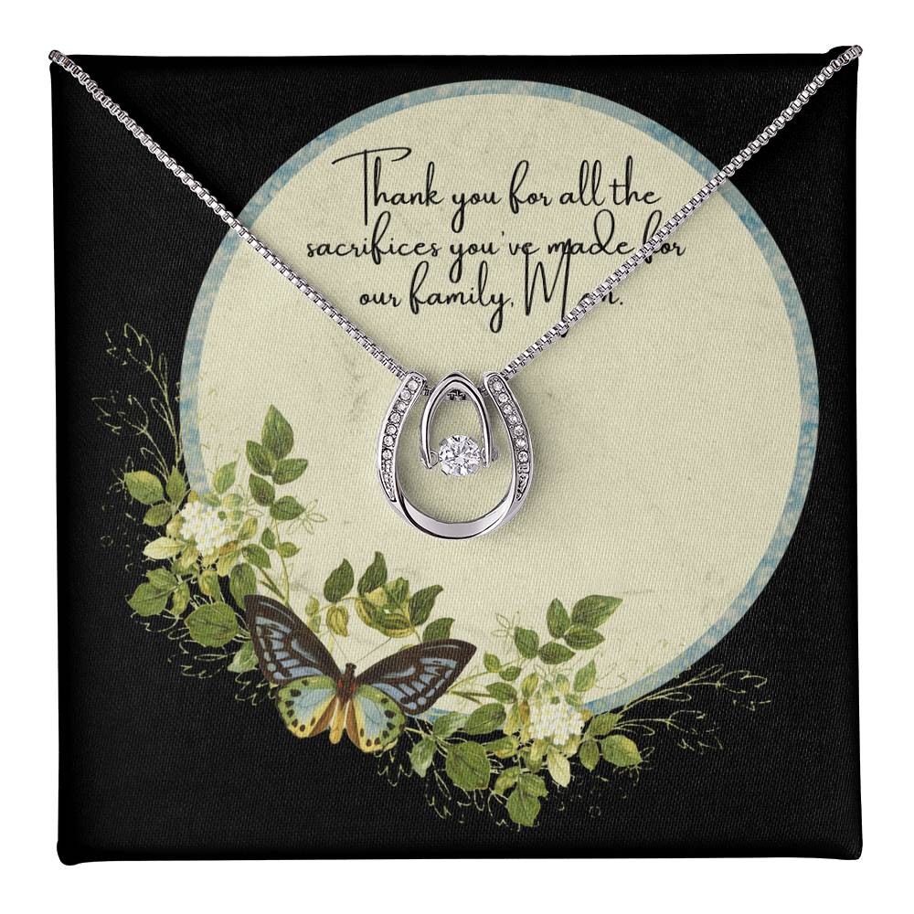 "Selfless Love" Necklace - White Gold