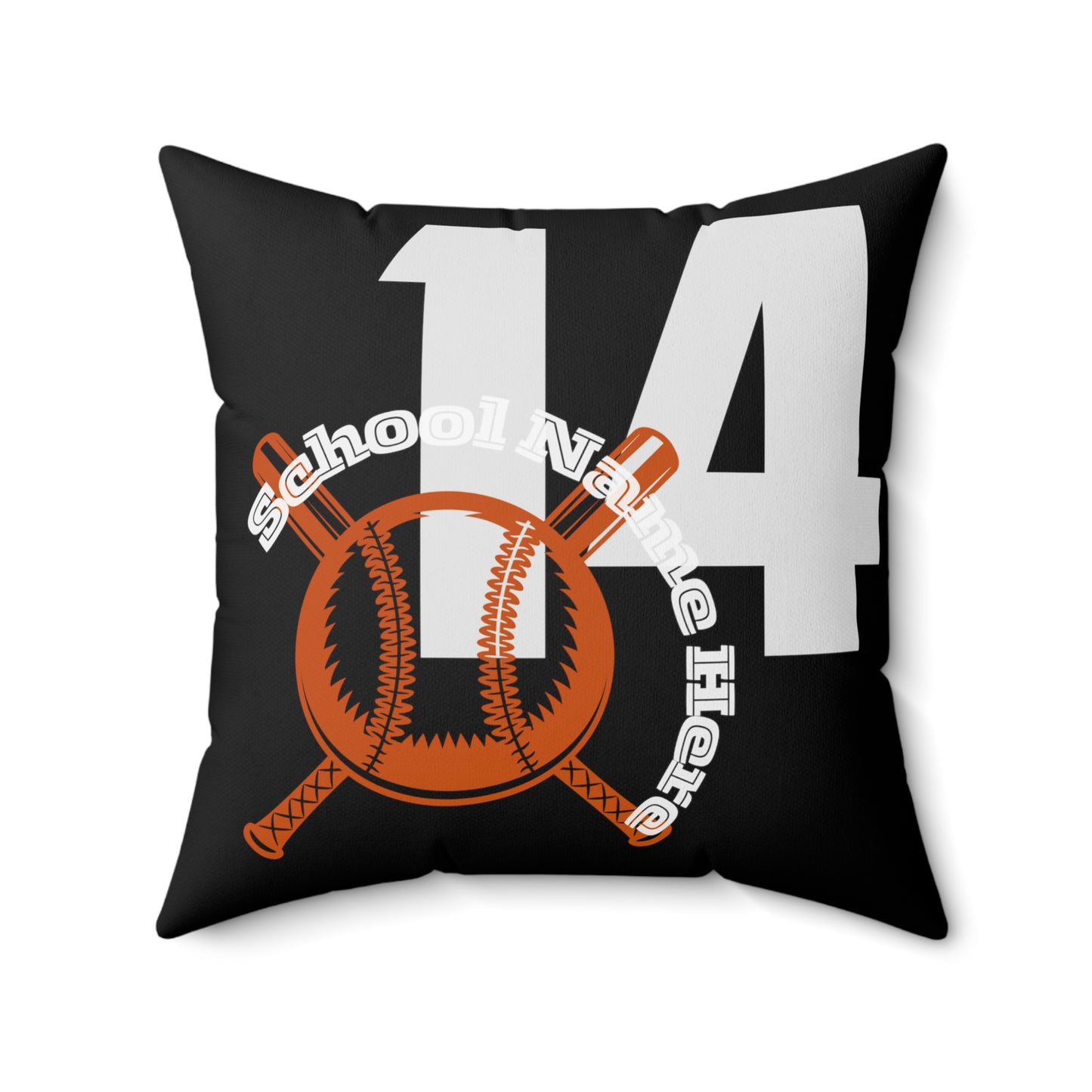 Baseball/Softball Throw Pillow - Personalized Sports Pillow