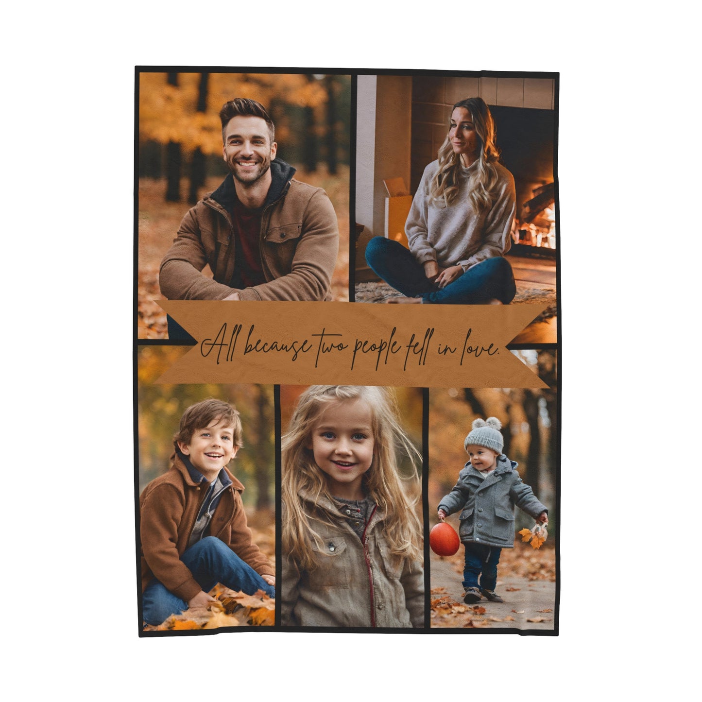 Custom Photo Blanket - 8 Styles