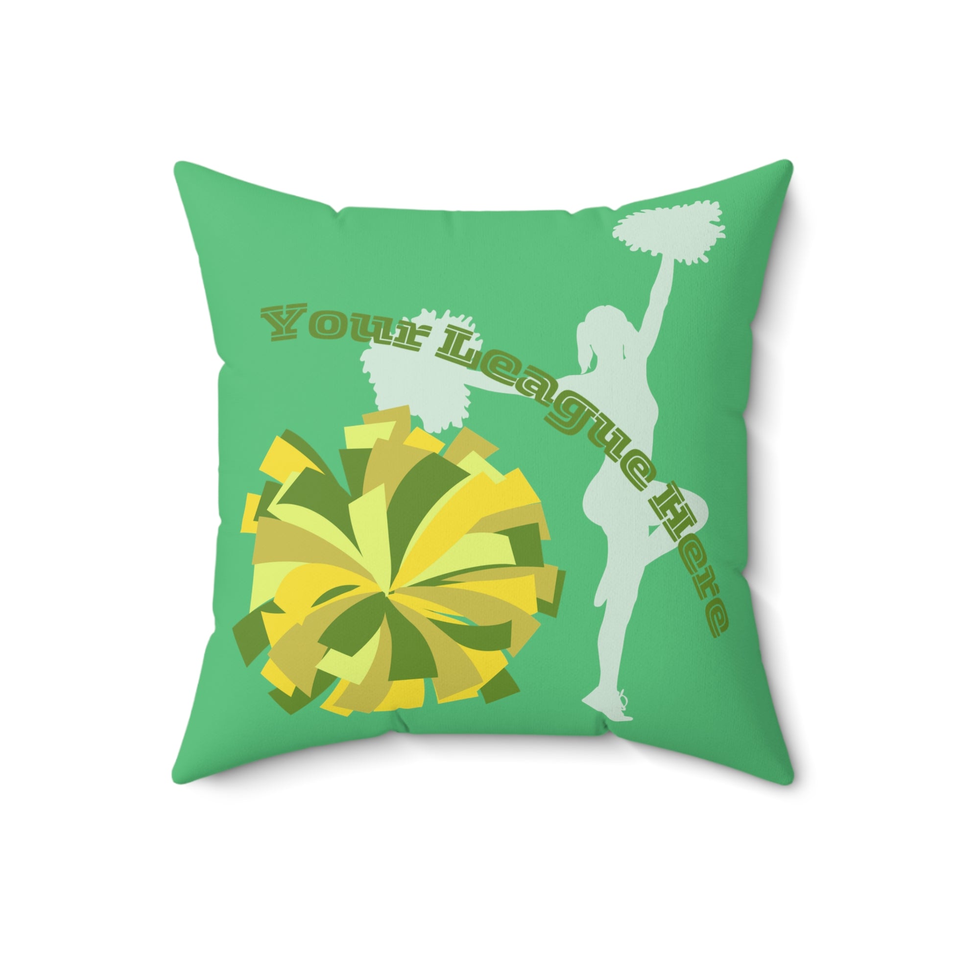 Front of 18x18 throw pillow.