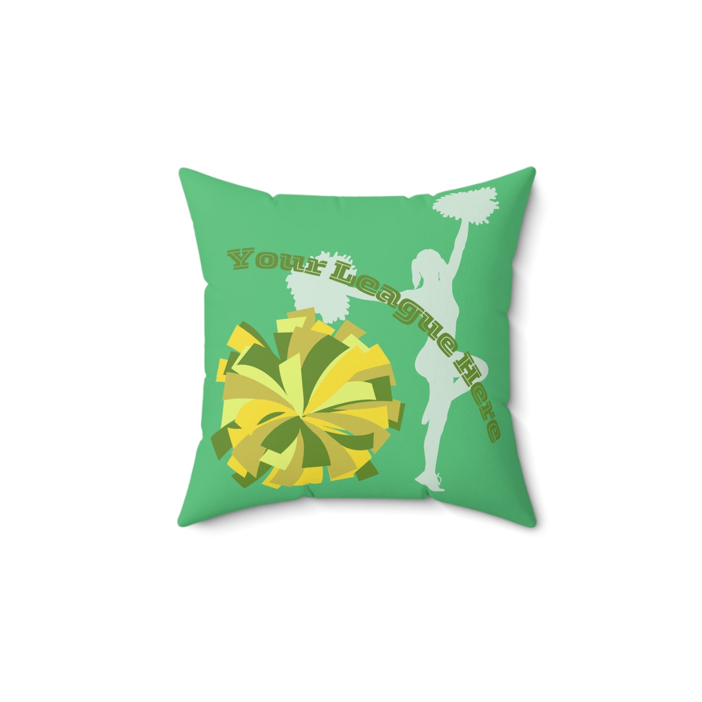 Front of 14x14 throw pillow