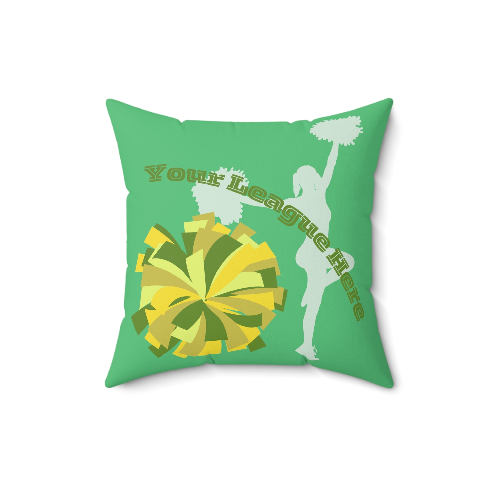 Front of 16x16 throw pillow