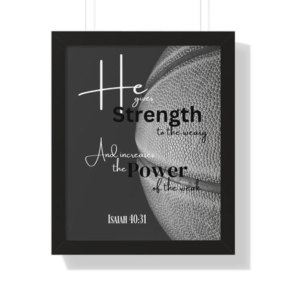 Isaiah 40:31 Framed Wall Art