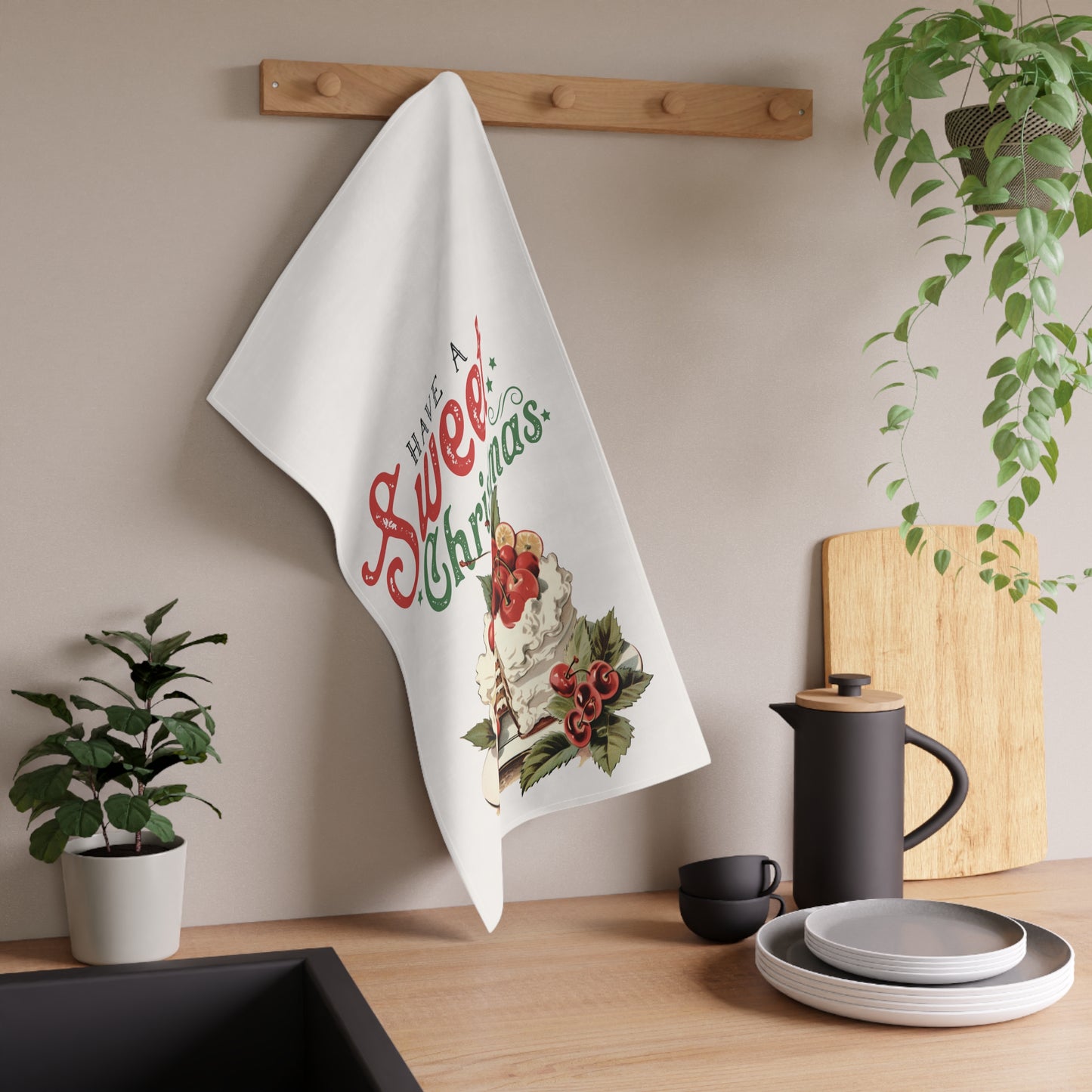 18x30” Sweet Christmas Kitchen Towel