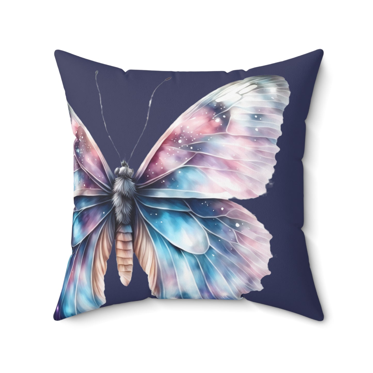 Watercolor Butterfly Pillow