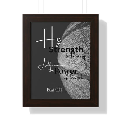 Isaiah 40:31 Framed Wall Art