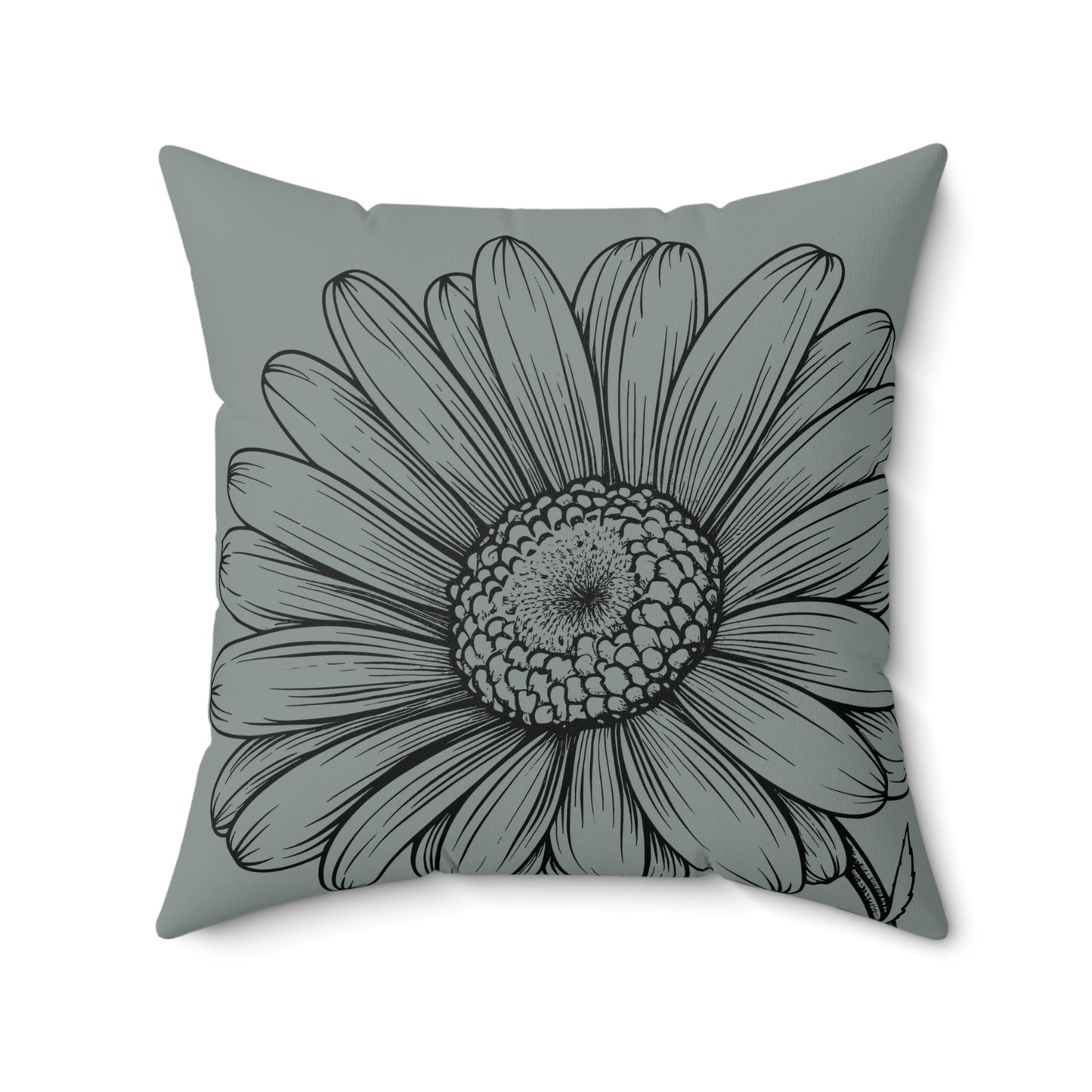 “Bella Fiori” Square Throw Pillow