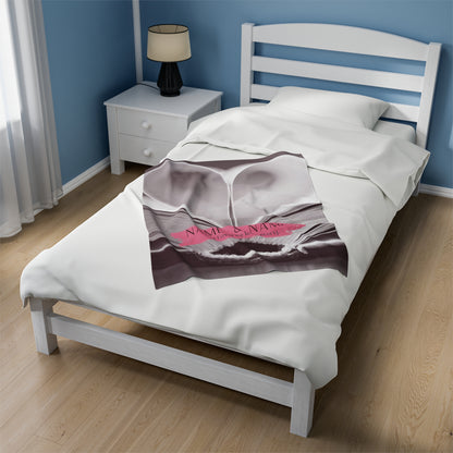 “Favorite Love Story” Personalized Blanket - Velveteen Plush