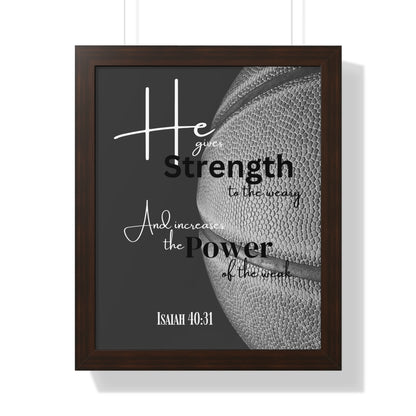 Isaiah 40:31 Framed Wall Art