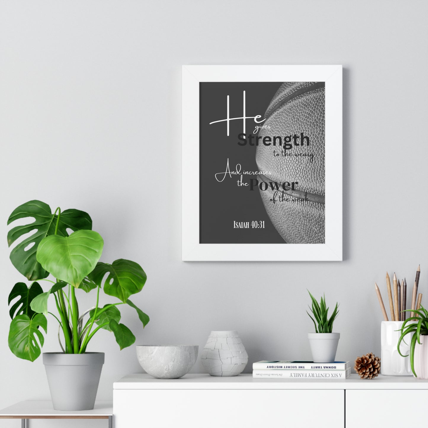 Isaiah 40:31 Framed Wall Art