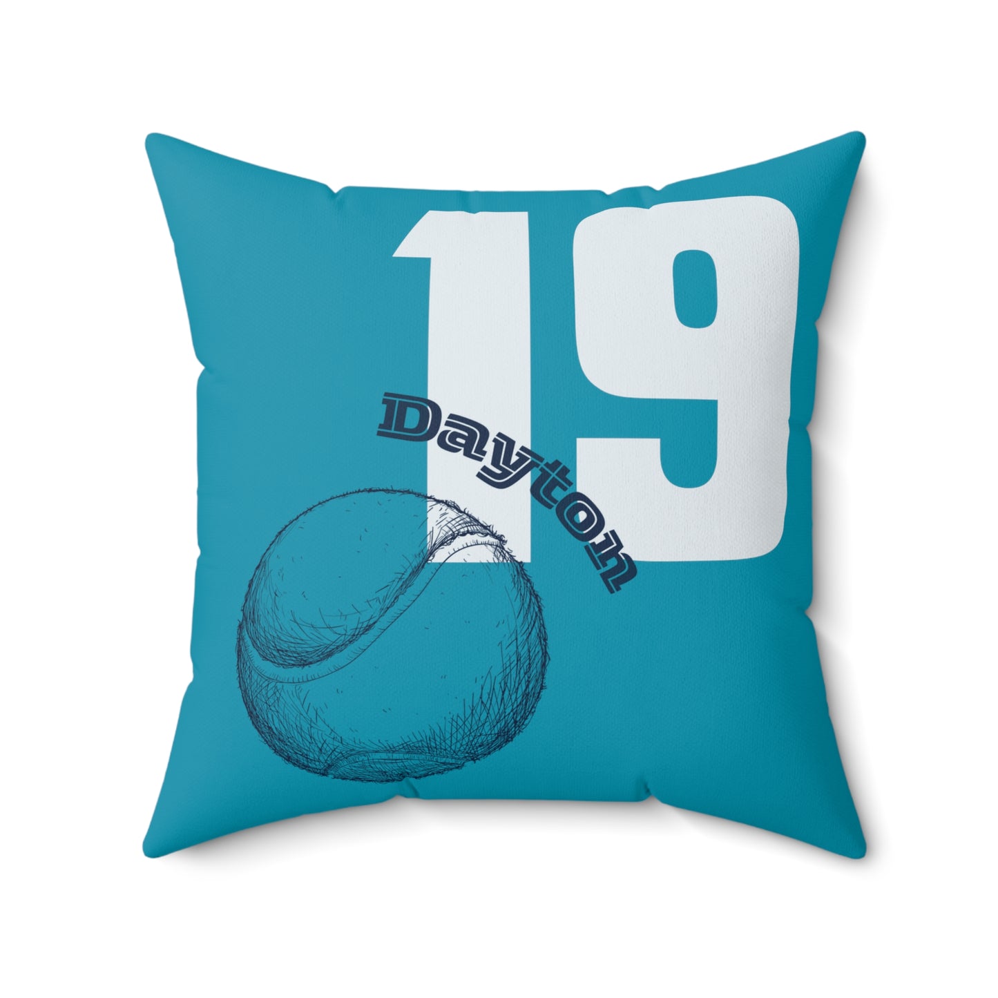 Tennis Throw Pillow - Personalized Sports Pillow