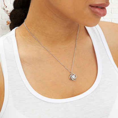 “Beautiful Journey” Love Knot Necklace