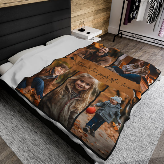 Custom Photo Blanket - 8 Styles