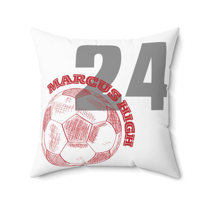 Soccer Throw Pillow - Personalized Sports Pillow