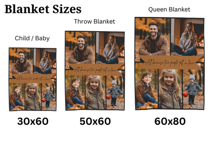 Custom Photo Blanket - 8 Styles