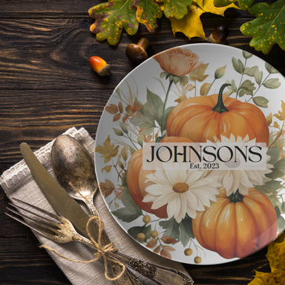 Fall Dinnerware - Pumpkin Patch Collection Style 1