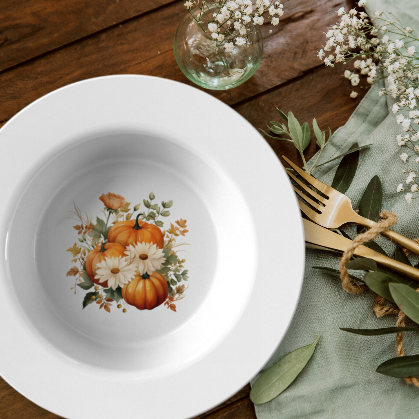 Fall Dinnerware - Pumpkin Patch Collection Style 1