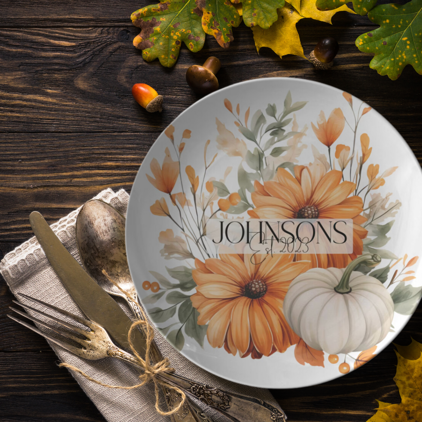 Fall Dinnerware - Pumpkin Patch Collection Style 2