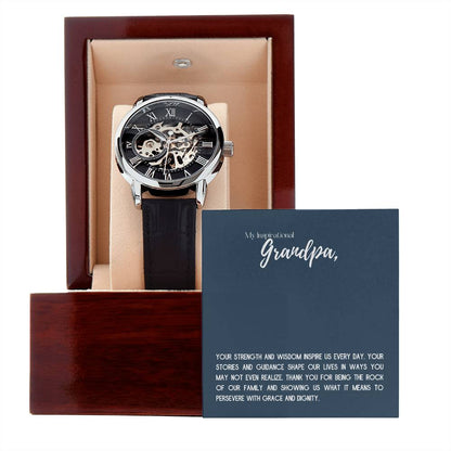 "Inspirational Strength" Men's Watch