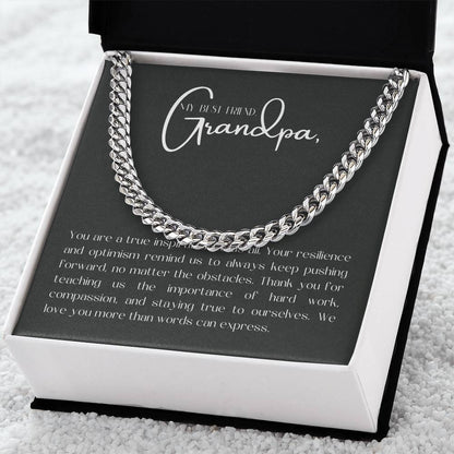 “My Best Friend. Grandpa” Necklace