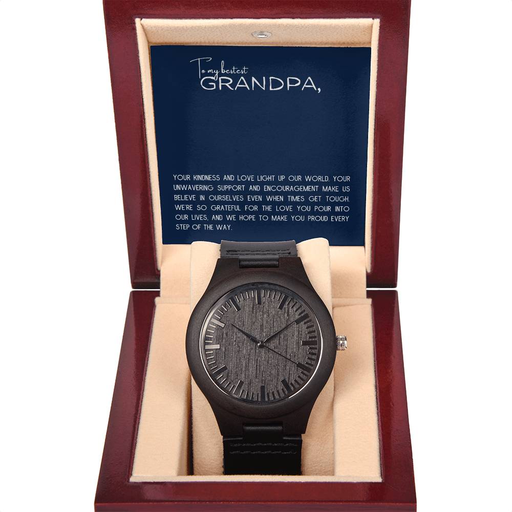 "Kindness & Love" Men's Sandelwood Watch