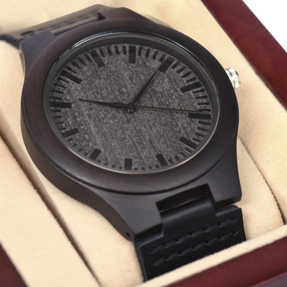 "Kindness & Love" Men's Sandelwood Watch