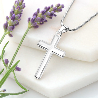 Love and Guidance Cross Necklace - Gift for Mom