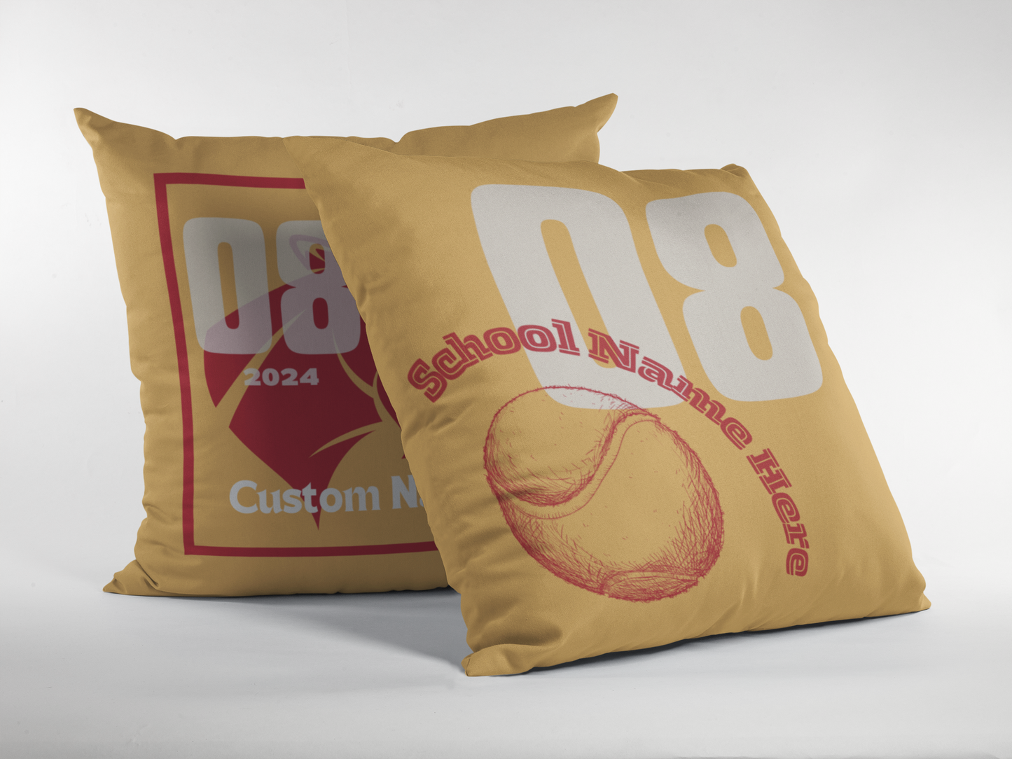 Tennis Throw Pillow - Personalized Sports Pillow