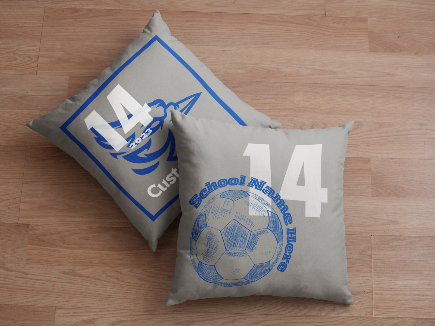 Soccer Throw Pillow - Personalized Sports Pillow